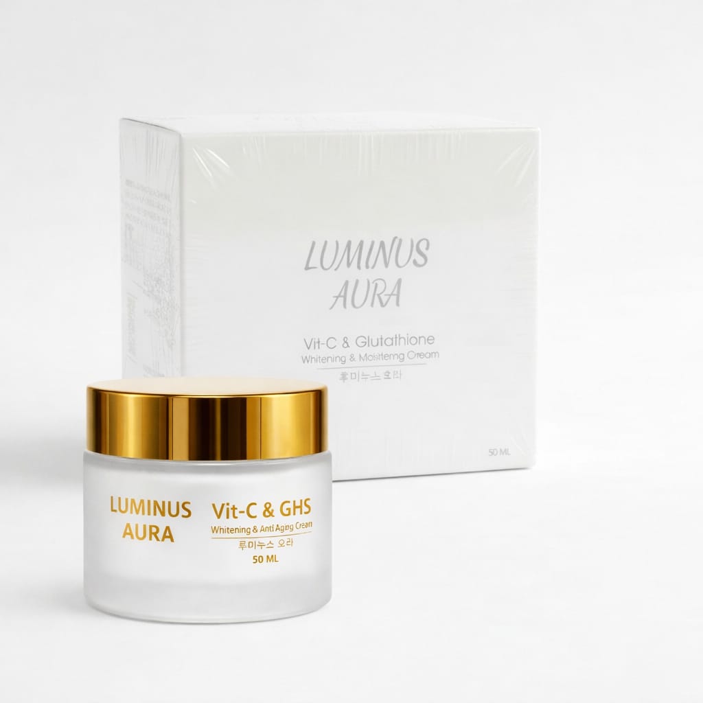 Luminus Aura Vit-C & GHS Whitening & Anti-Aging Cream 30ML