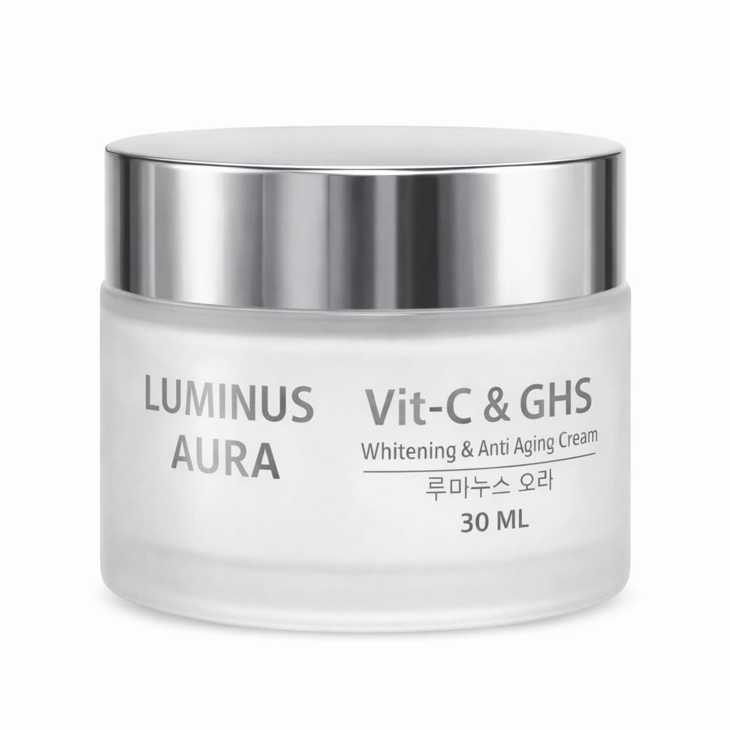 Luminus Aura Vit-C & GHS Whitening & Anti-Aging Cream 30ML